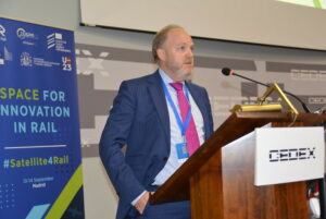 Mr. Bertolin at the conference