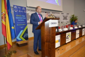 Mr. Bertolin at the conference
